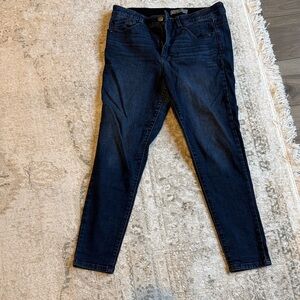Wit & Wisdom Deep Indigo Skinny Jeans